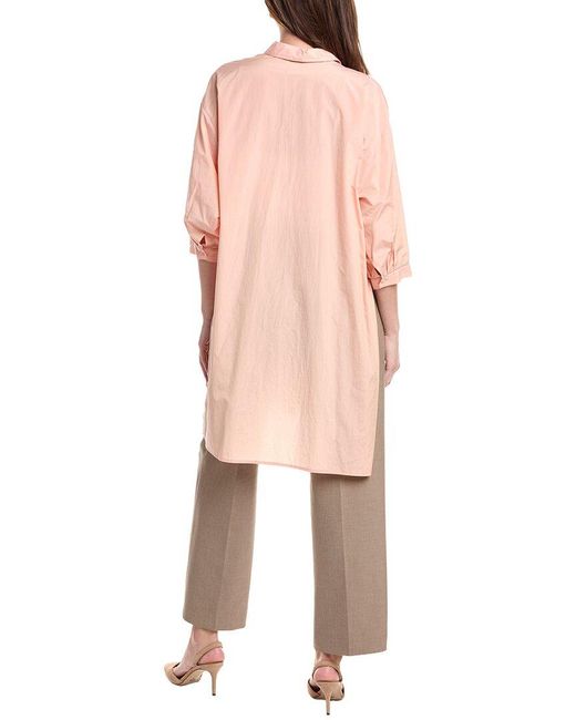 Peserico Pink Long Shirt