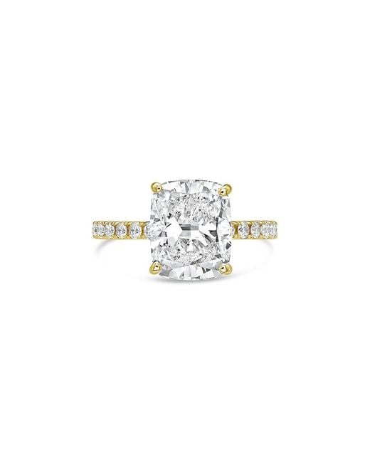Diana M White Diana M. 18K 11.00 Ct. Tw. Lab-Grown Diamond Ring