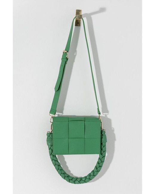 Shiraleah Green Verona Shoulder Bag