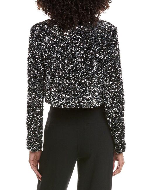 Joseph Ribkoff Black Sequin Top