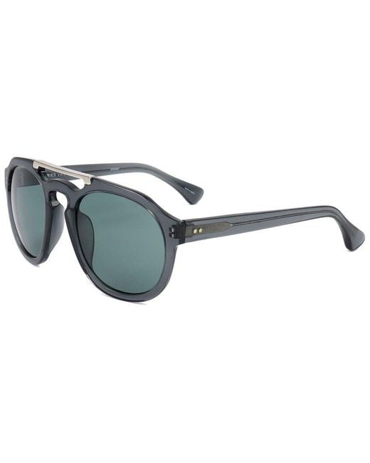 Linda Farrow Blue Dvn55L 50Mm Sunglasses