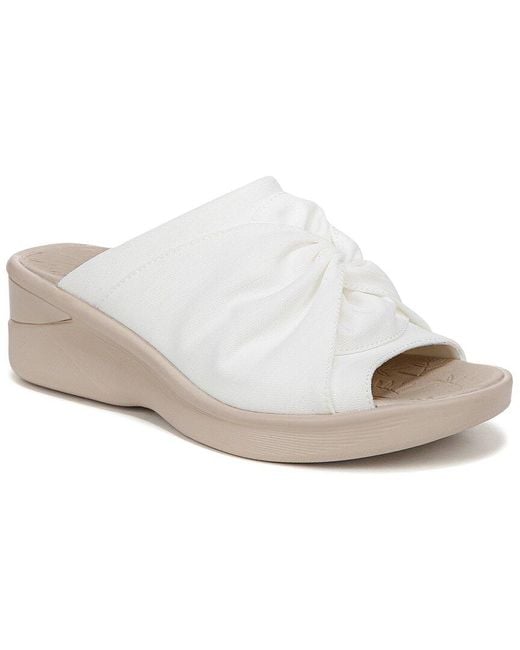 Bzees White Smile 3 Sandal