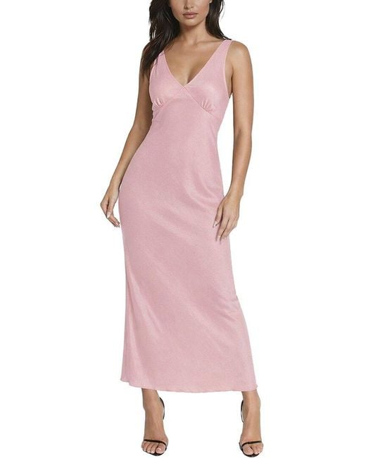 Bebe Pink Maxi Dress