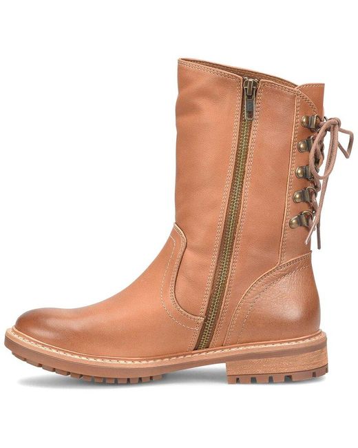 Söfft Brown Leanna Leather Boot
