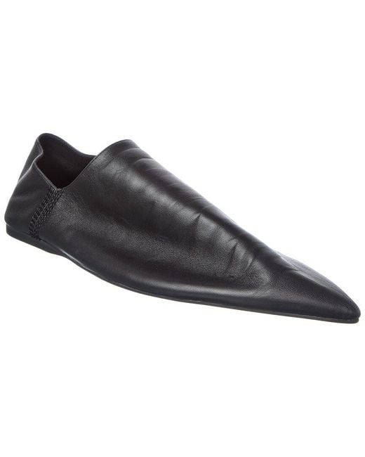 Balenciaga Black Smooth Lambskin Mule for men