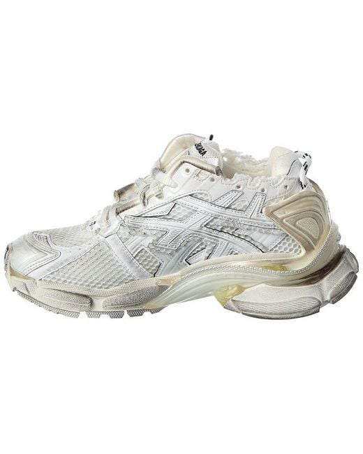 Balenciaga White Runner Mesh Sneaker