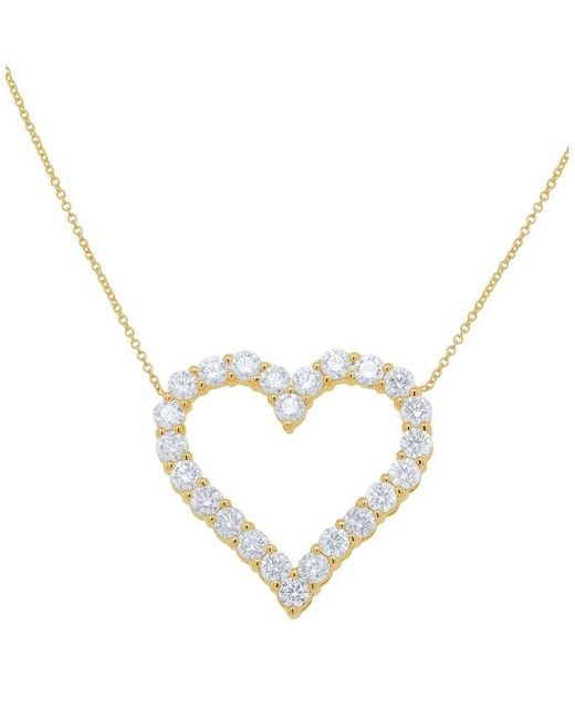 Diana M Metallic Fine Jewelry 18k 3.55 Ct. Tw. Diamond Necklace