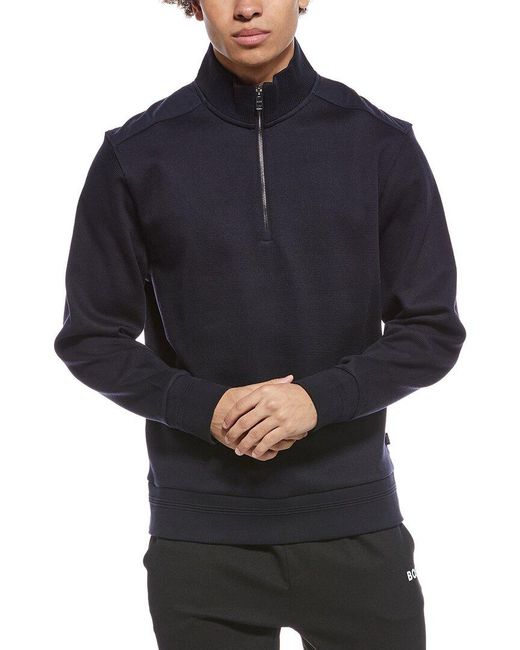 Boss Blue Sidney 216 Pullover for men
