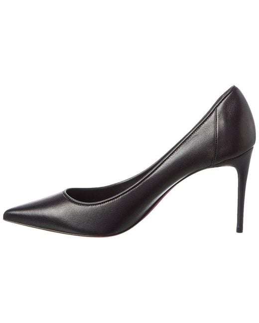 Christian Louboutin Metallic Sporty Kate 85 Leather Pump