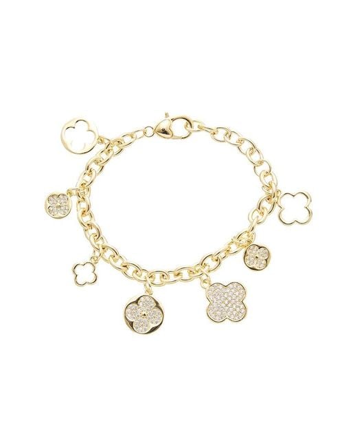 Juvell Metallic 18K Plated Cz Bracelet