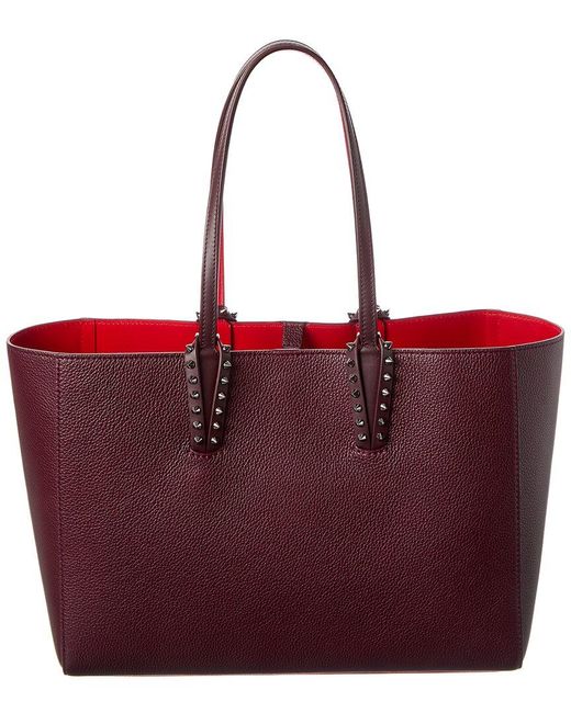 Christian Louboutin Red Cabata Small Leather Tote