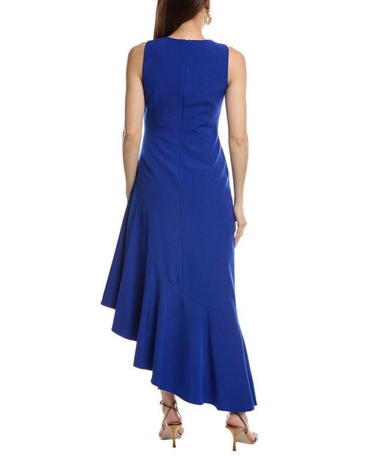 aje eliza asymmetric dress Eliza Asymmetric Dress | Black