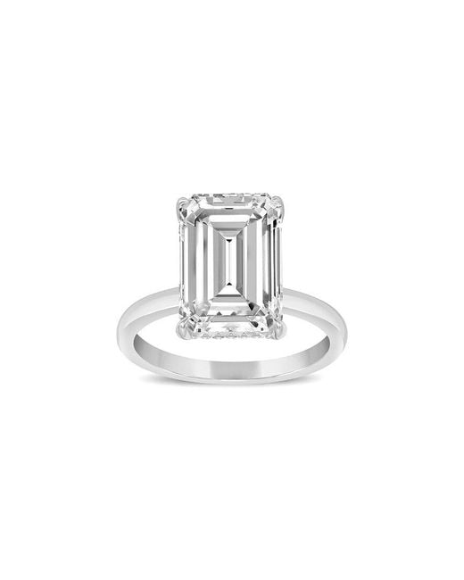 Lab Grown Diamonds White 18K.15 Ct. Tw. Lab-Grown Diamond Solitaire Ring