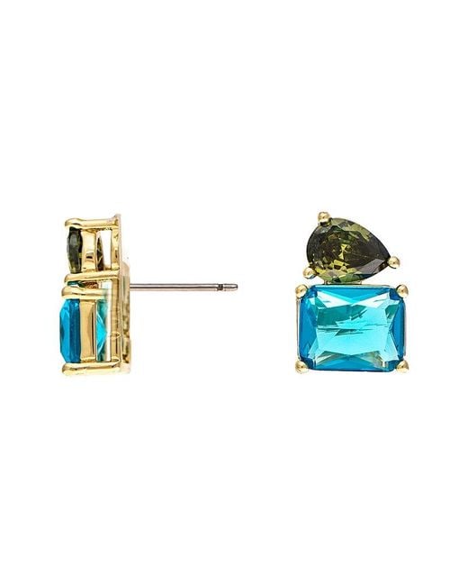 Rivka Friedman Blue 18K Plated Earrings