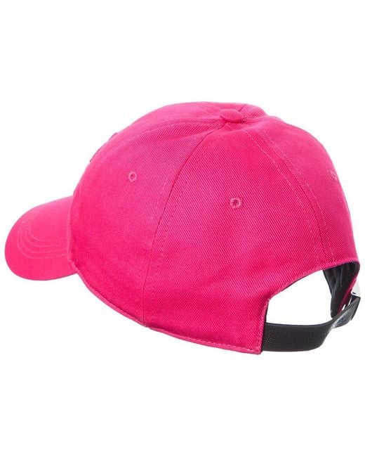 McQueen Pink Logo Cotton Hat