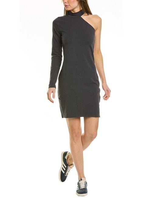 Chaser Brand Women's Black One-Shoulder Mini Dress