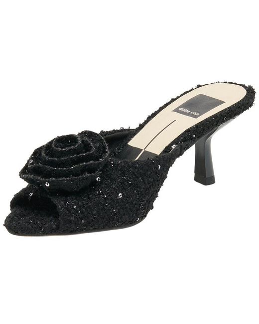 Dolce Vita Black Cyrus Sequin Pump