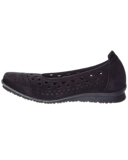 Arche Blue Baraya Leather Flat