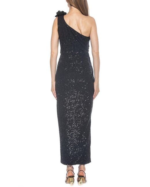 Alexia Admor Blue Alessi Sheath Dress