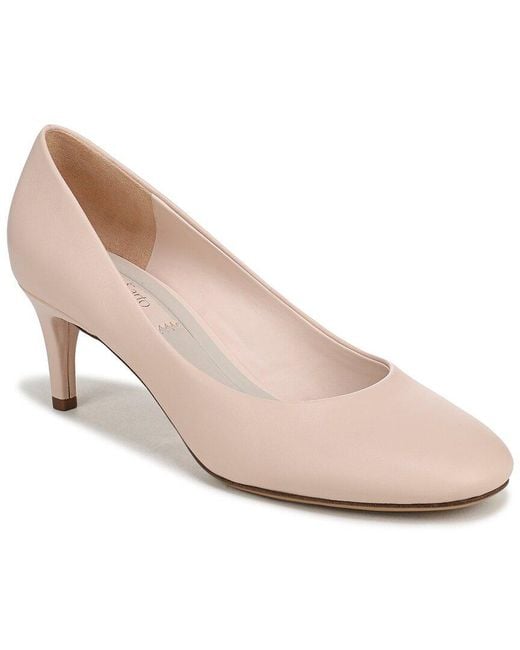 Franco Sarto Pink Kamari Leather Pump
