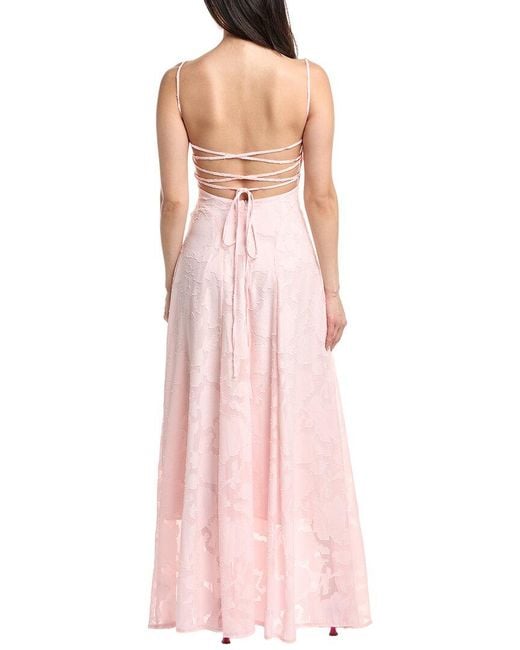 IPPONELLI Pink Sleeveless Maxi Dress