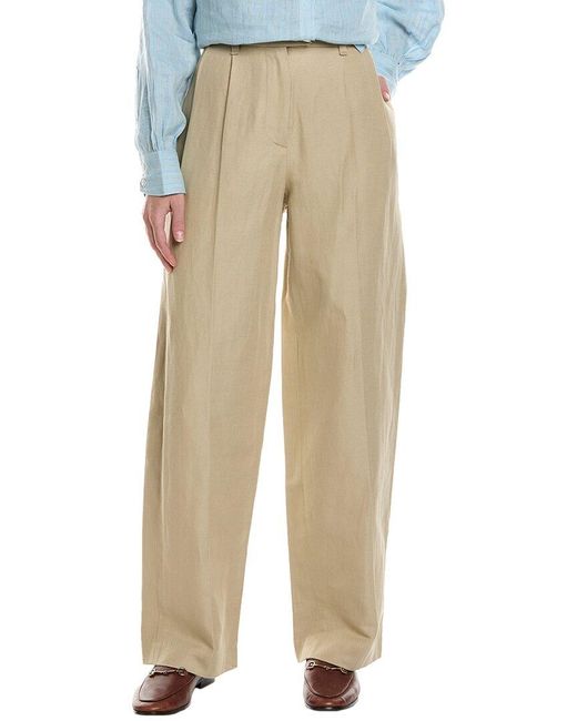 Rag & Bone Natural Newman Linen-Blend Pant