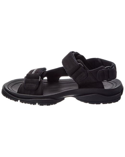 Balenciaga Black Tourist Sandal for men