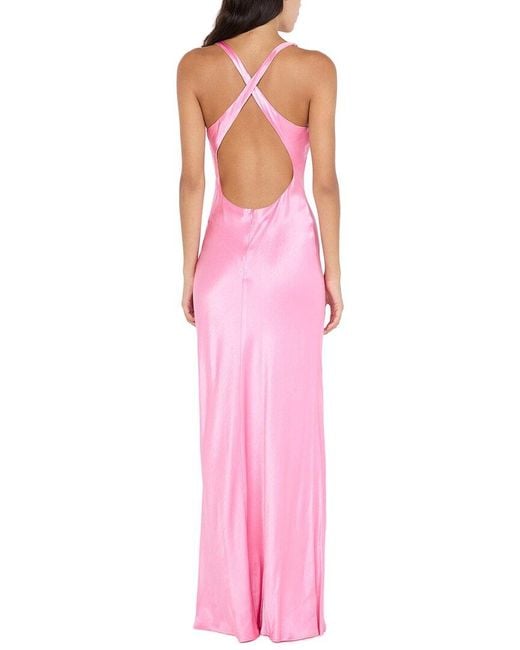 Bec & Bridge Pink Maxina Maxi Dress