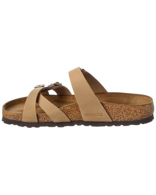 Birkenstock Brown Franca Oiled Leather Sandal