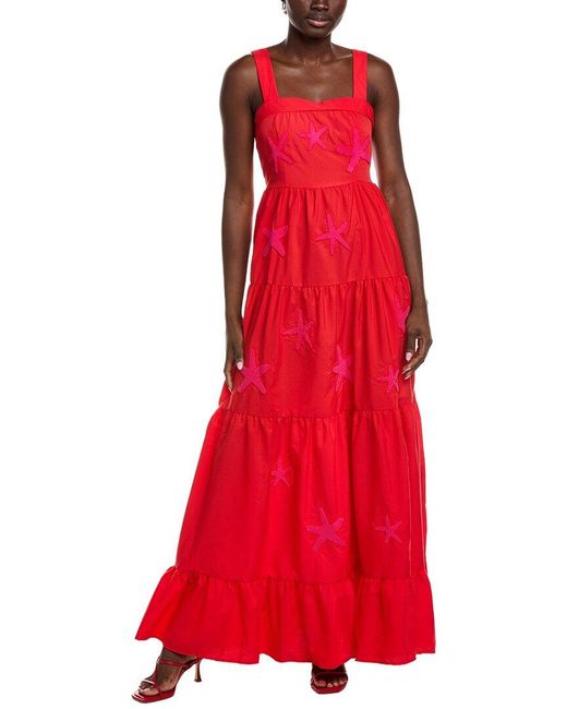 IPPONELLI Tiered Maxi Dress