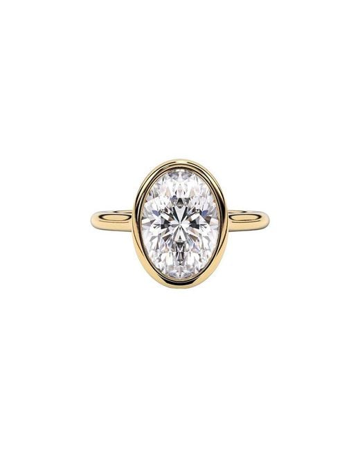 Lab Grown Diamonds White 14K 4.00 Ct. Tw. Lab-Grown Diamond Ring