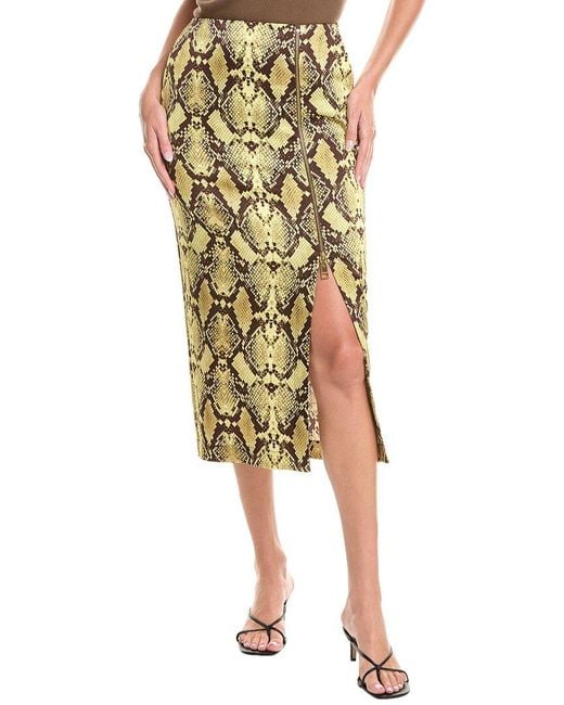 Rebecca Minkoff Metallic Isa Pencil Skirt