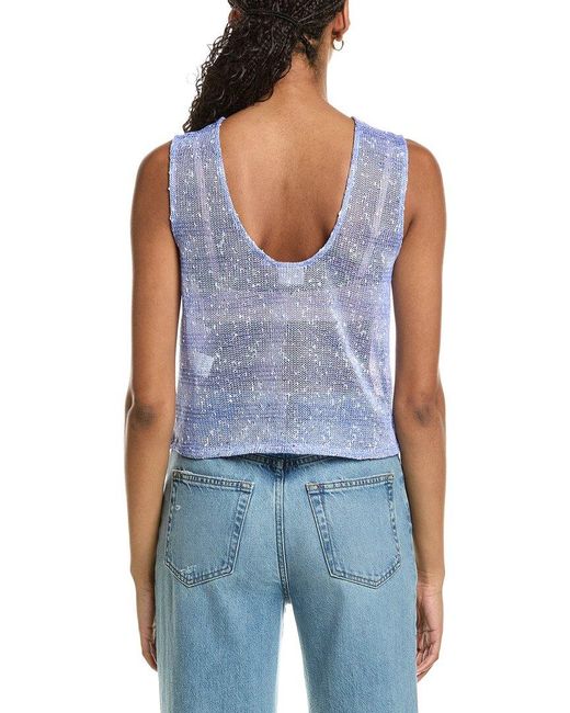 Ichi Blue Ihpiloua Top