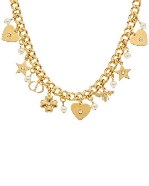 Dior Metallic Lucky Necklace