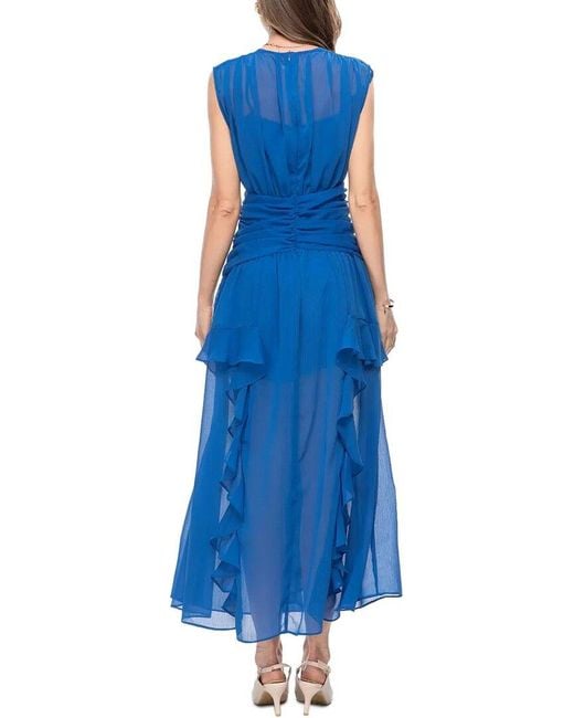 Lanelle Blue Midi Dress