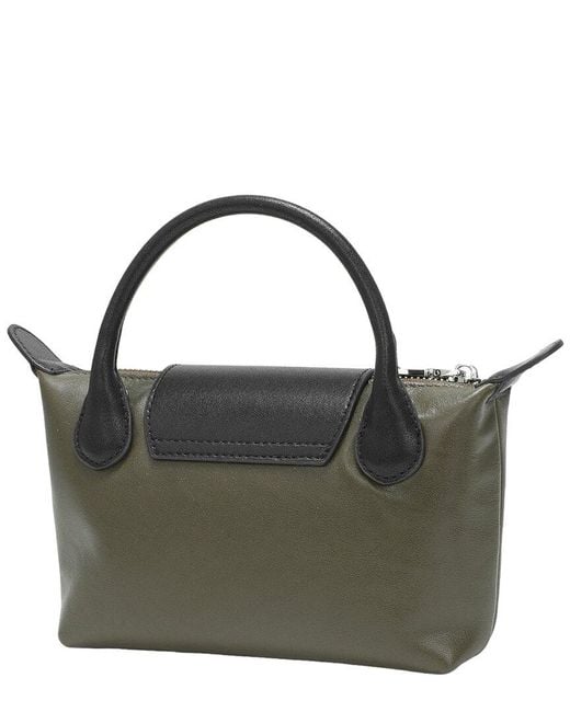Tiffany & Fred Paris Black Tiffany And Fred Paris Elegant Mini Suede Leather Satchel