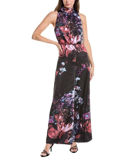 Ted Baker Purple Palazzo Jumpsuit