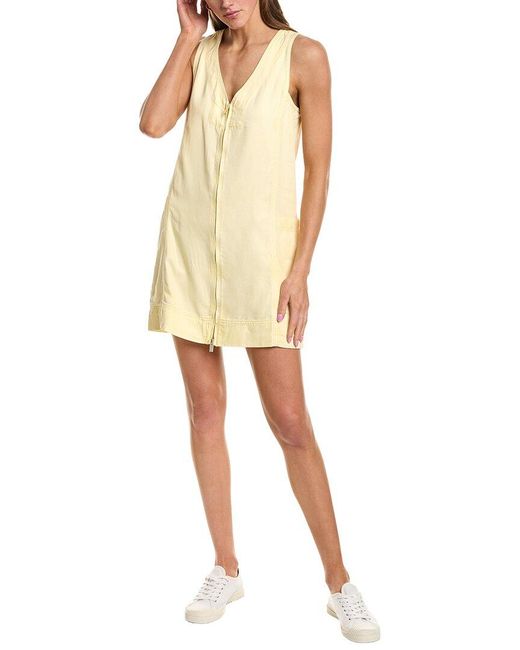 Splendid White Lounge Denim Mini Dress