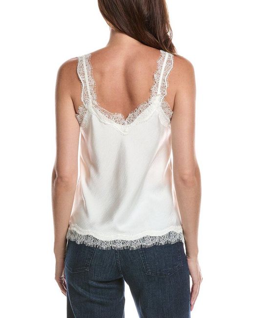 Z Supply White Rori Lace Cami
