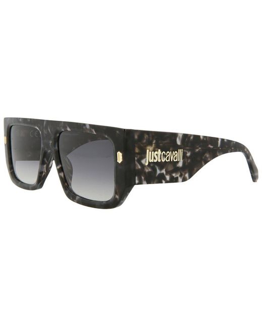 Just Cavalli Black Unisex Sjc022k 56mm Polarized Sunglasses