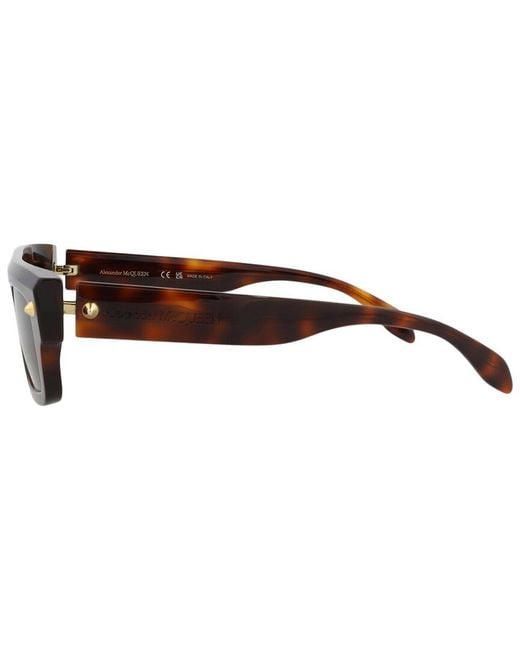 McQueen Brown 52Mm Sunglasses