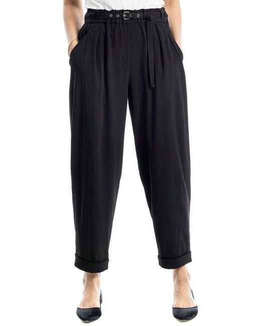 Max Studio Blue Tapered Leg Trouser