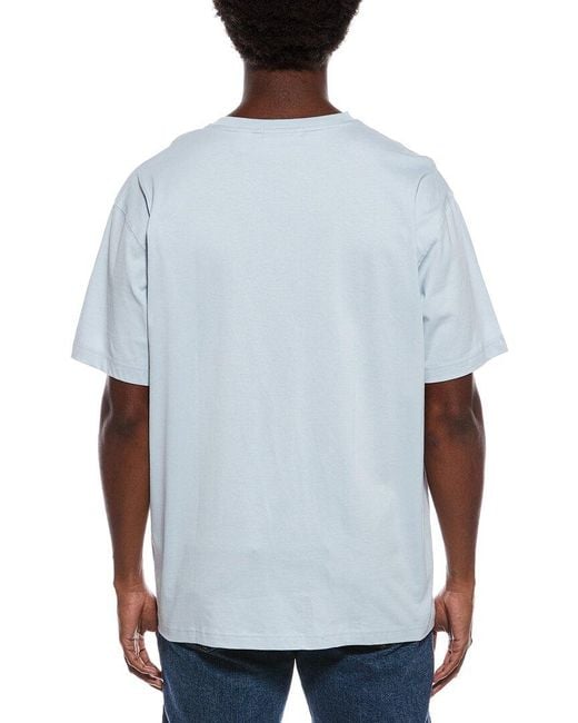 Scotch & Soda Blue Graphic T-Shirt for men