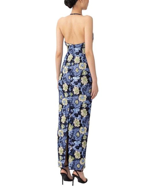 SAU LEE Blue Sandra Dress