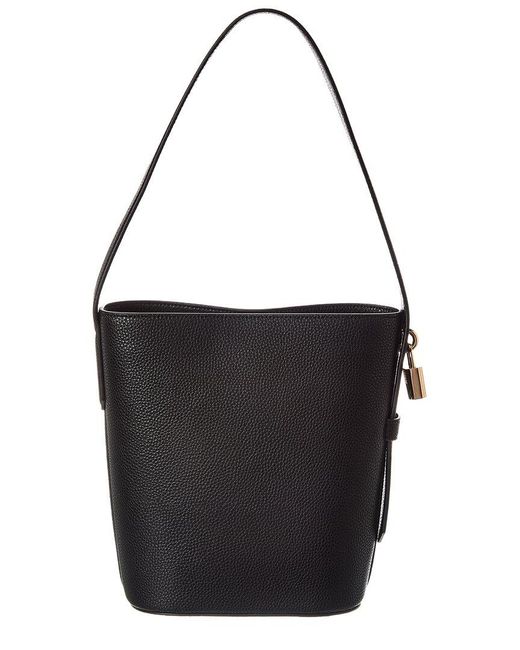 Marc Jacobs Black Leather Bucket Bag
