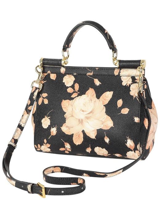 Tiffany & Fred Paris Metallic Saffiano Painted Leather Top-Handle Satchel