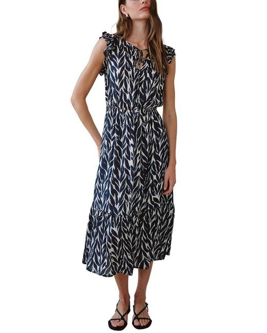 Bella Dahl Black Midi Dress