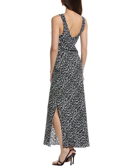 Faithfull The Brand Black Olivia Maxi Dress