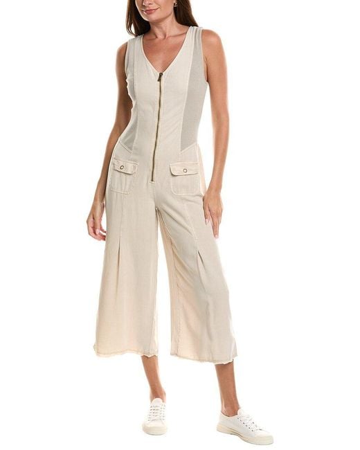 XCVI Natural Linette Jumpsuit