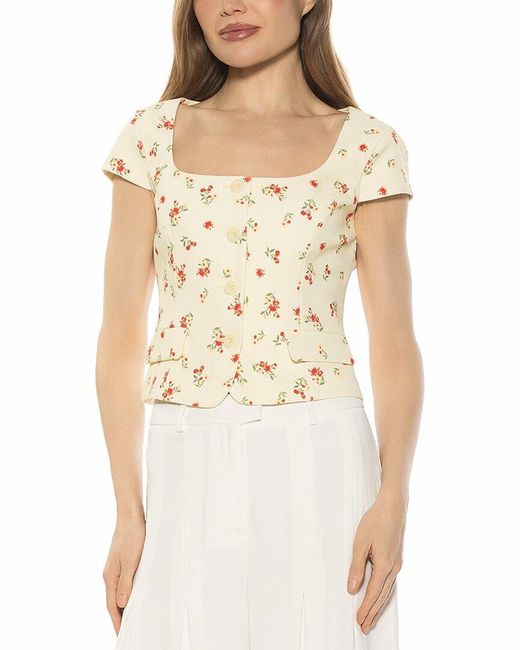 Alexia Admor Natural Vale Vest Top